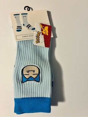 Pokémon Snorlax Crew Socks – Bioworld – New with Tags